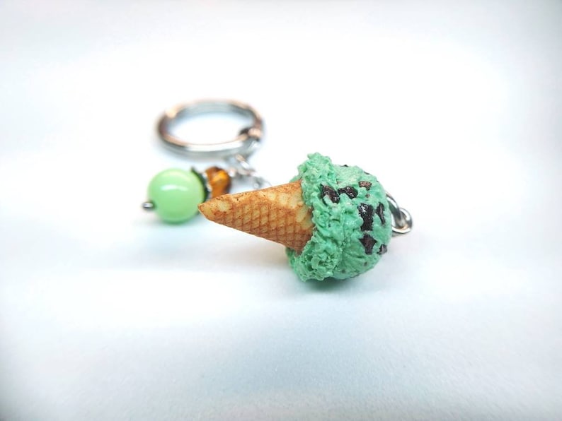 Chocolate Chip Mint Ice Cream Earrings Food Earrings Food Etsy