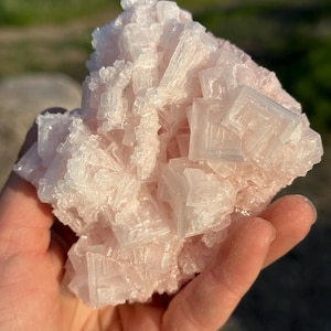Pink Halit aus Searles Lake, Trona, Kalifornien, USA