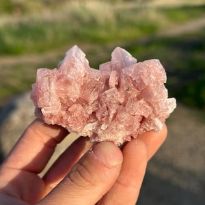Pink Halit aus Searles Lake, Trona, Kalifornien, USA