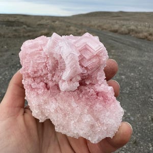 Pink Halite from Searles Lake, Trona, California, USA