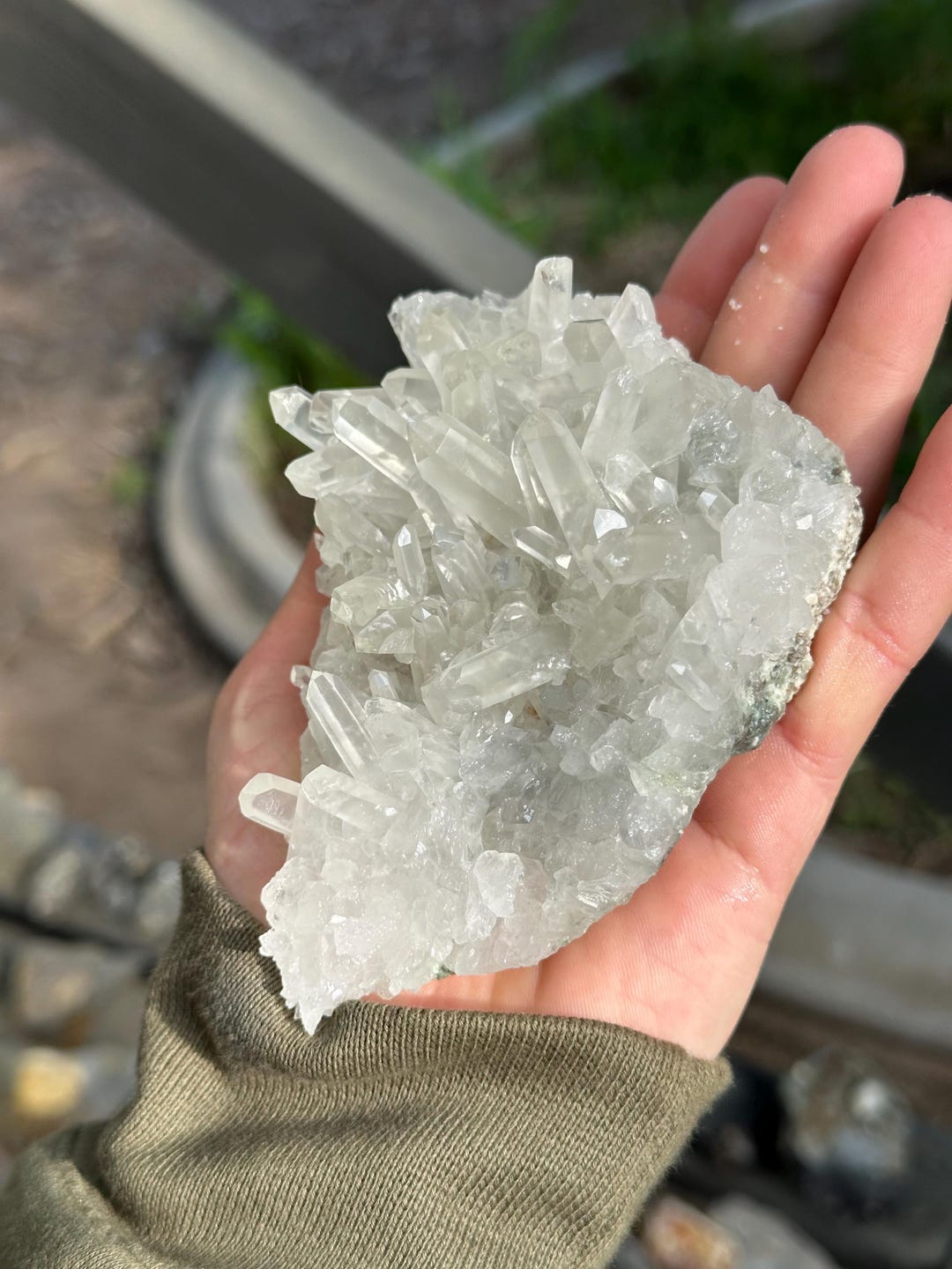 Quartz Cluster - Spruce Ridge Claim, Washington, USA - Etsy