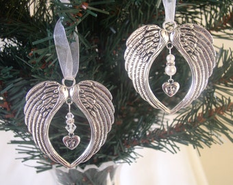 Memorial Angel Wing Hanging Ornament - Baby Loss/Miscarriage