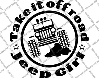 Jeep Girl Svg Etsy