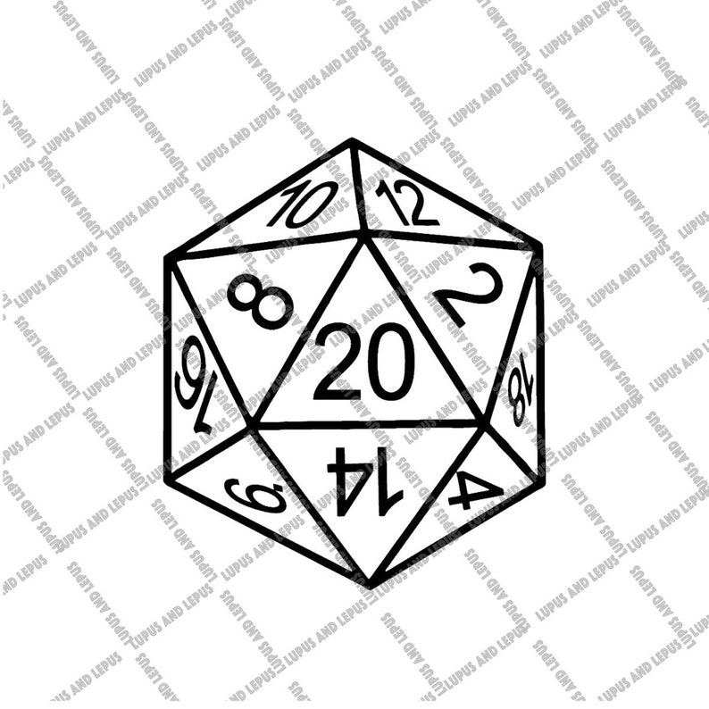 D20 Paper Template D20 Paper Template
