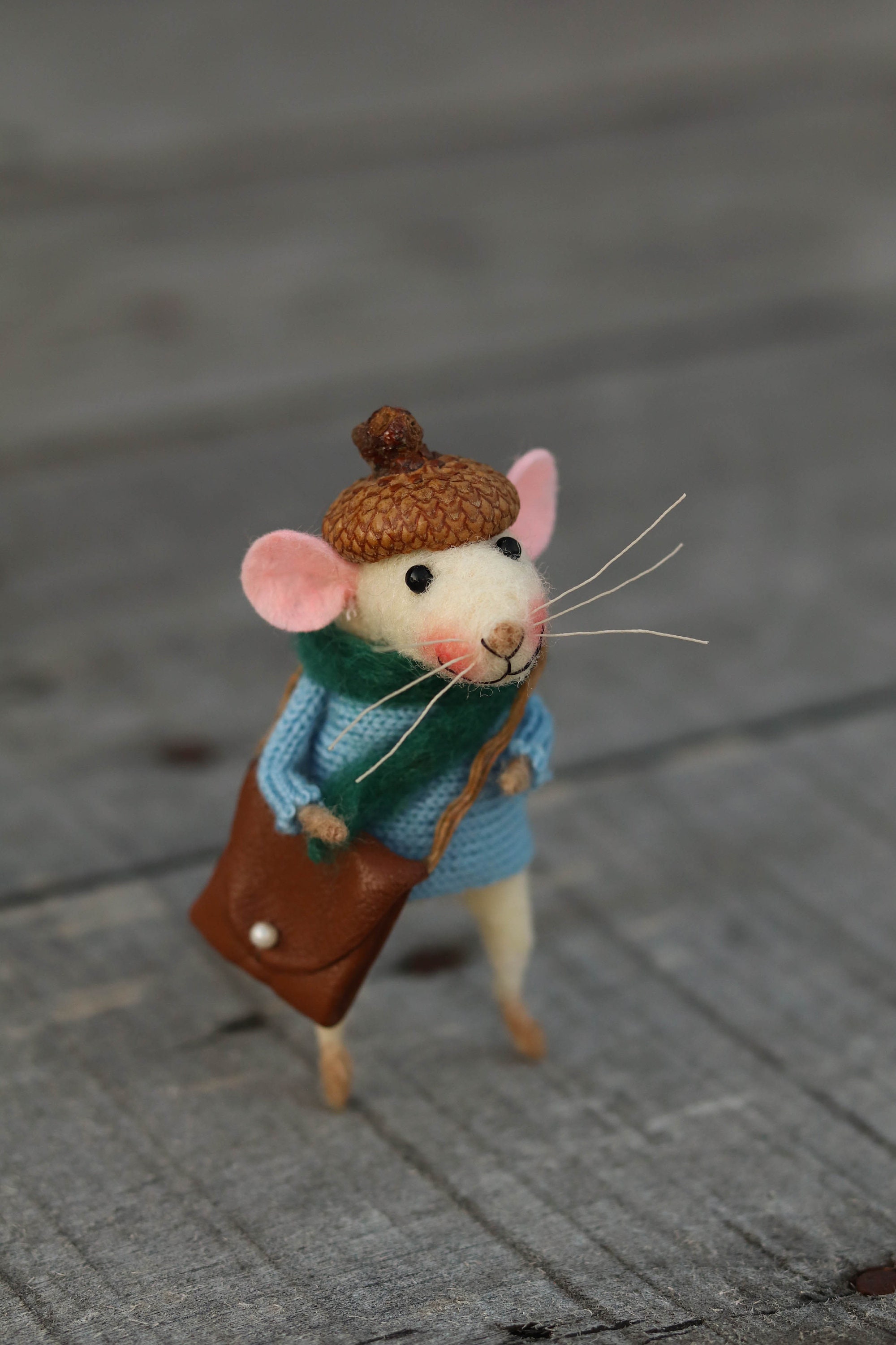 Needle Felted Animal Miniature Animal Felted Mouse Felt - Etsy Needle Felted Animal Miniature Animal Felted Mouse Felt - Etsy