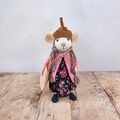 Needle Felted Animal, Felt Mouse, Wool Mouse, Mouse Miniature, Stuffed Animal, Dolls and Miniatures, Art Doll Animal, Mouse Figurine product logo