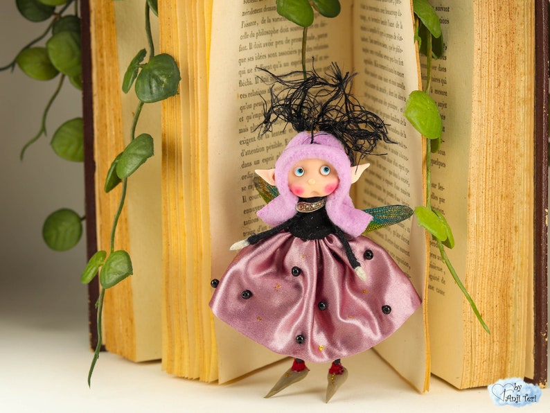 Miniature Fairy Pixie Fairy Miniature Dolls Woodland Fairy Etsy
