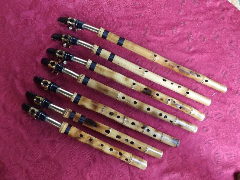 Bamboo Saxophone Etsy