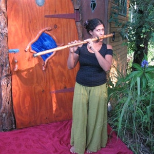 Walking Stick Flute  with Handle(Native American Style)
