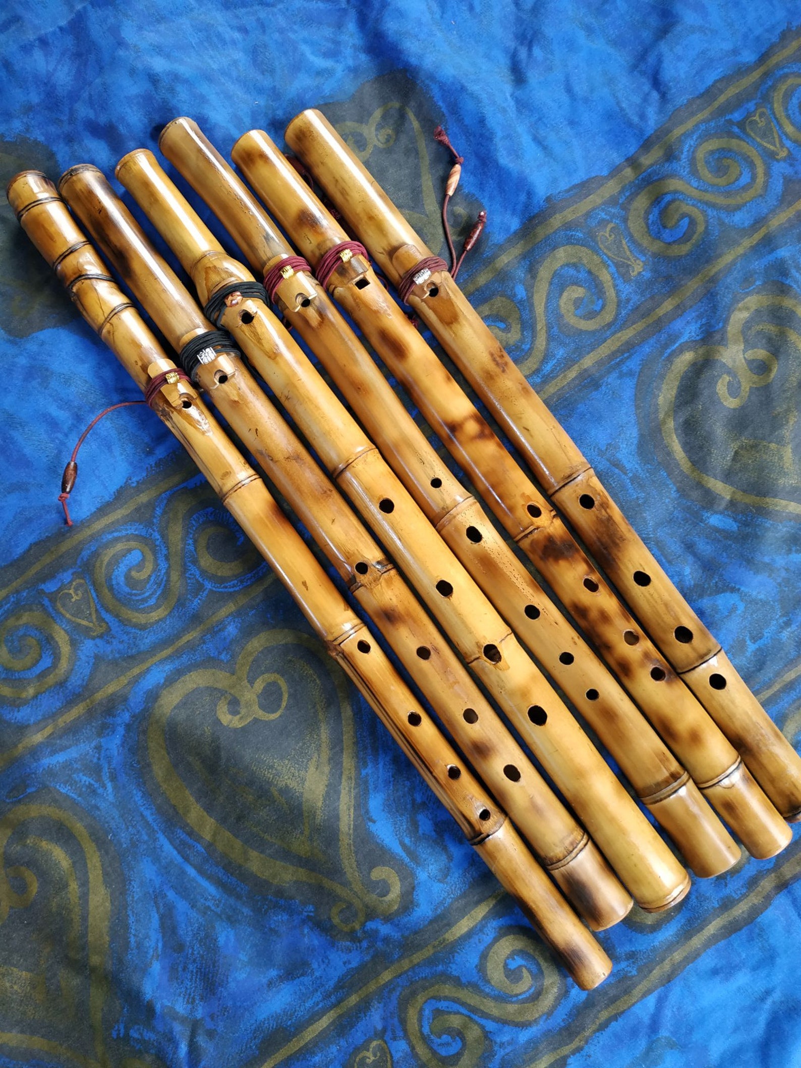 Flûte amérindienne en bambou en mi Etsy France