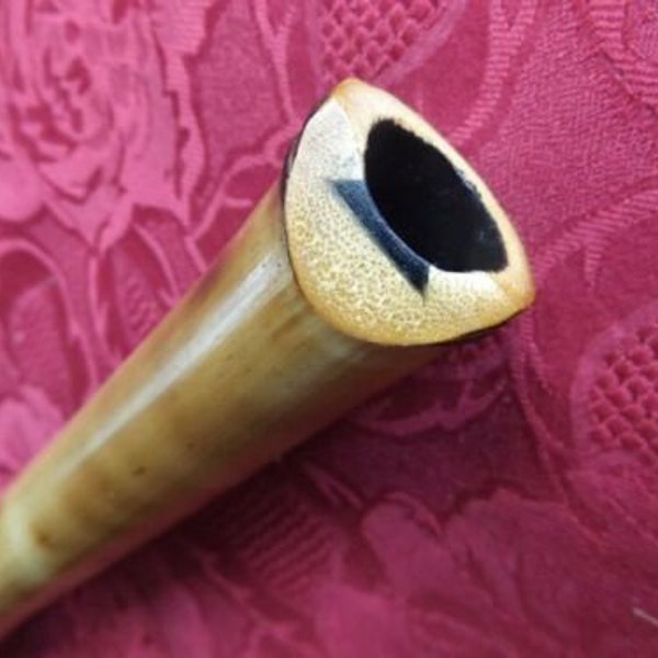 Inlayed Bamboo Shakuhachi Flute In D ( 1.8 )