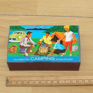 rare 11 cm long 1960s matches / matches / allumettes