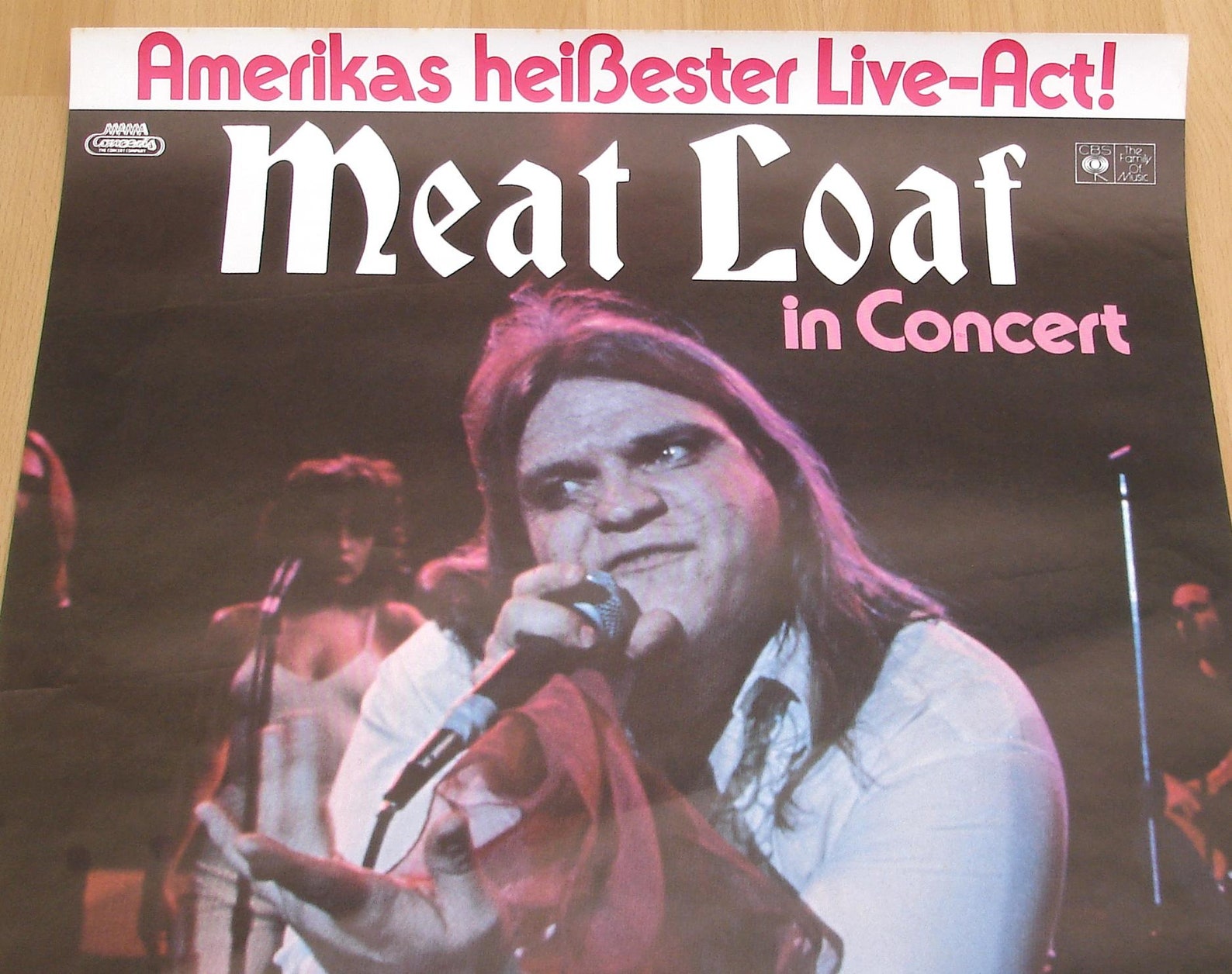 meatloaf tour 1978