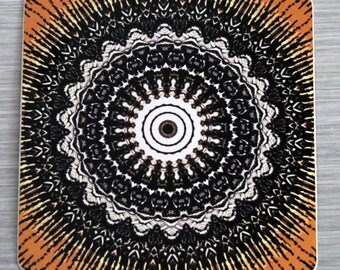 New Energy Vintage Mandala Sticker Outdoor Bumper Stickers