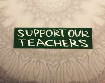 Support Our Teachers Outdoor Magnet | MAG258