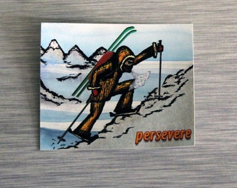 Peresevere (Mountain Climber) Autocollant de pare-chocs extérieur | 374