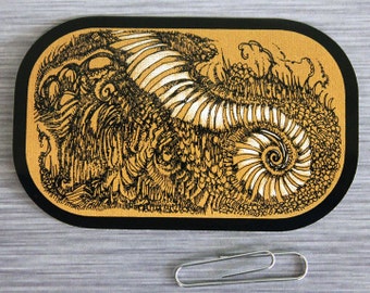 NEW White Spiral Doodle Art Sticker Outdoor Bumper Stickers