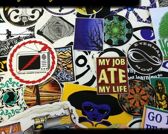 50 Sticker Mystery Pack De Pegatinas De Parachoques