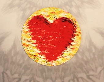 Heart Outdoor Magnet