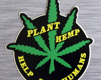 Weed Sticker | Plant Hemp | marijuana stickers