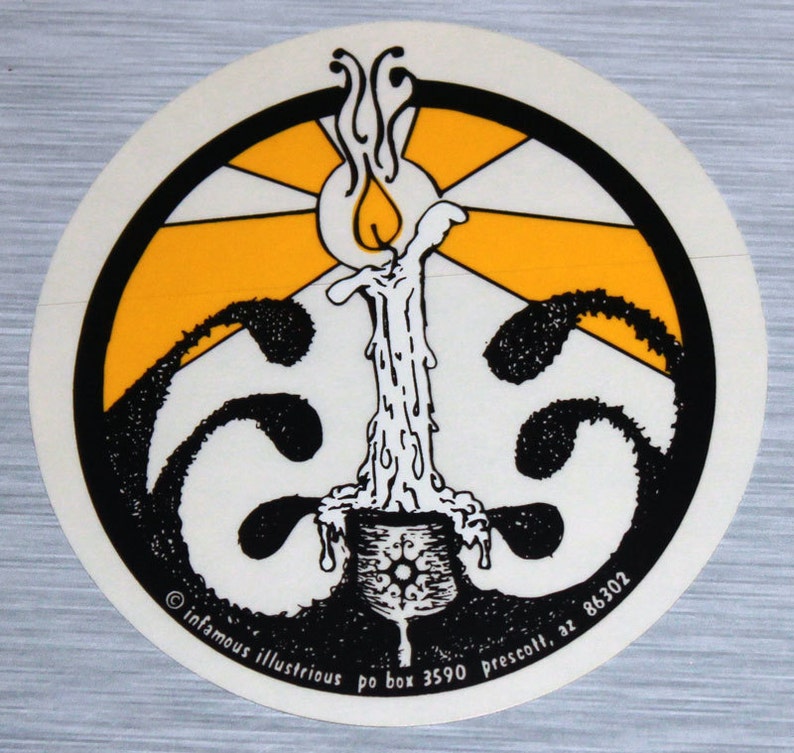 Shed Light Original Sticker Outdoor Bumper Stickers 010 Etsy