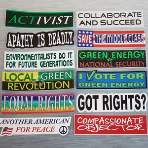 Root Concepts Best Selling Small Bumper Stickers Printed on Outdoor Vinyl with Eco Solvent Ink