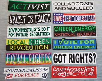 Root Concepts Best Selling Small Bumper Stickers Printed on Outdoor Vinyl with Eco Solvent Ink