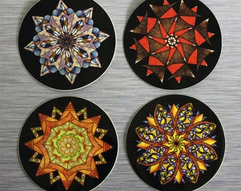 Mandala Sticker Combo Pack Set Of 4 | 334, 340, 336, 333