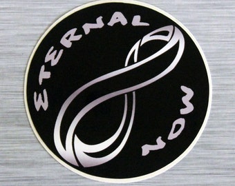 Spiritual Sticker Eternal Now | Infinity Outdoor Bumper Stickers | 288