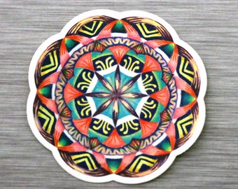 Aloha Mandala Autocollant pare-chocs extérieur Autocollant