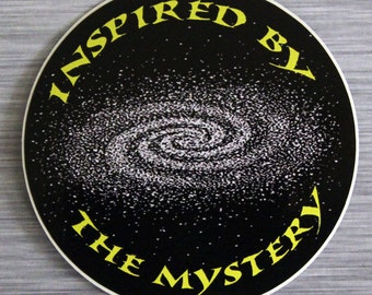 Galaxy Sticker | Inspired By The Mystery | Spiritual Outdoor Bumper Stickers | 295