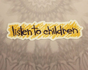 Listen To Children Outdoor Magnet | MAG192