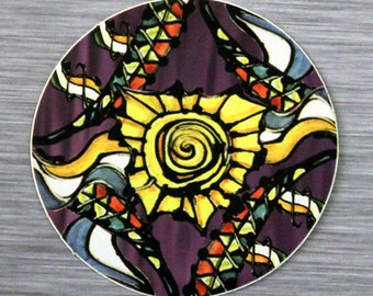 In Celebration Mandala Sticker Outdoor Bumper Stickers | 302