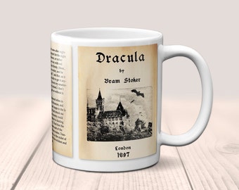 Halloween Dracula Castle Mug Best 11 Ounce Ceramic Coffee Mug Gift
