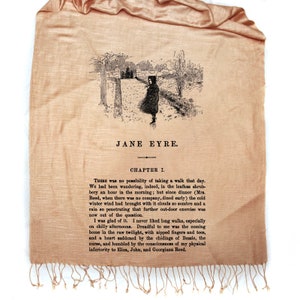 Jane Eyre by Charlotte Brontë Scarf/Shawl image 5