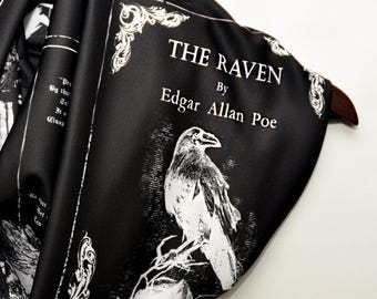 Edgar Allan Poe The Raven Infinity Scarf