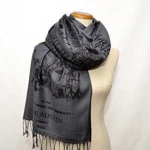 Pride and Prejudice by Jane Austen Scarf Wrap Shawl