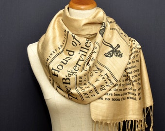 Sherlock Holmes Scarf Shawl Wrap