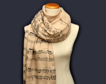 Sheet Music Shawl/Scarf