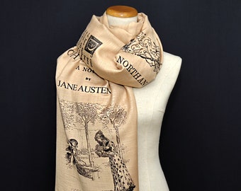 Envoltura de bufanda shawl de la abadía de Northanger