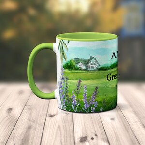 Anne of Green Gables by Lucy Maud Montgomery Mug.Coffee Mug with Anne of Green Gables book design, Bookish Gift,Literature Mug image 4