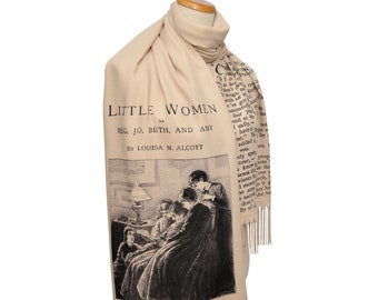 Little Women by  Louisa M. Alcott Shawl Scarf Wrap