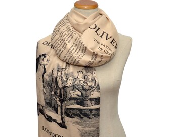 Oliver Twist by  Charles Dickens Scarf Shawl Wrap