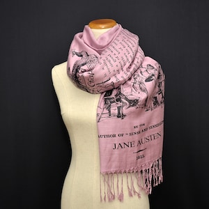 Pride and Prejudice by Jane Austen Scarf Shawl Wrap