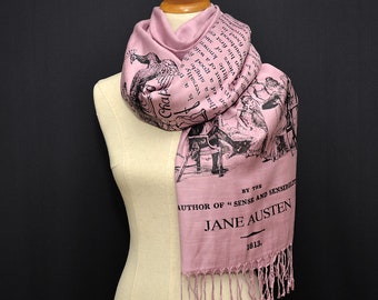 Pride and Prejudice by Jane Austen Scarf Shawl Wrap