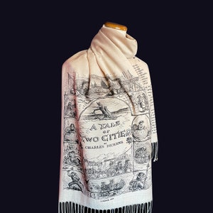 A Tale of Two Cities Shawl Scarf Wrap