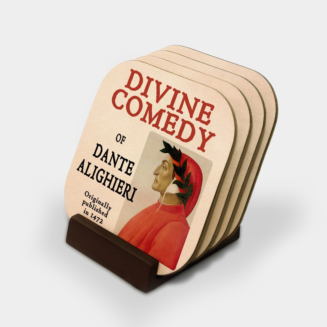 Set of the Divine Comedy Coasters With Stand. 4 - Etsy