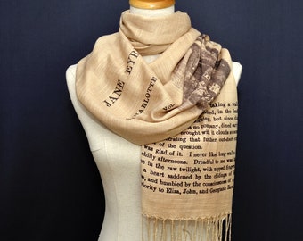 Jane Eyre by Charlotte Brontë  Scarf/Shawl