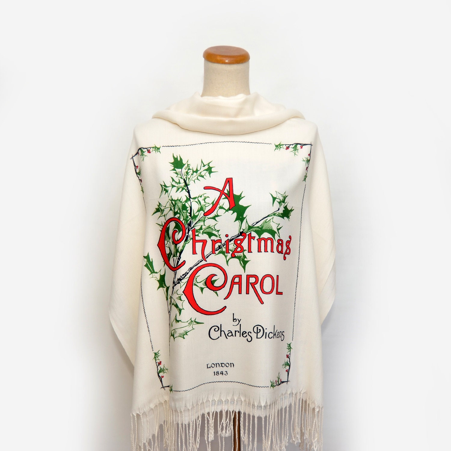 A Christmas Carol by Charles Dickens Scarf/Shawl