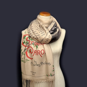 A Christmas Carol by Charles Dickens Scarf/Shawl